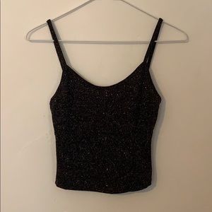 SOLD | Urban Outfitters Crop Sparkle Tank | XS